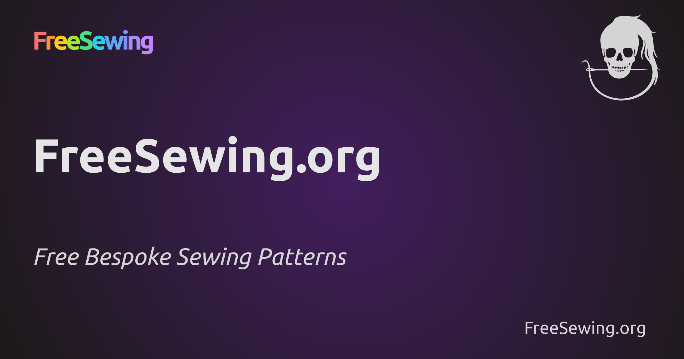 Free Sewing has free, opensource, customizable sewing patterns: A great solarpunk alternative to fast fashion.